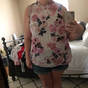 TORRID high next floral tank